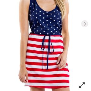 American flag dress